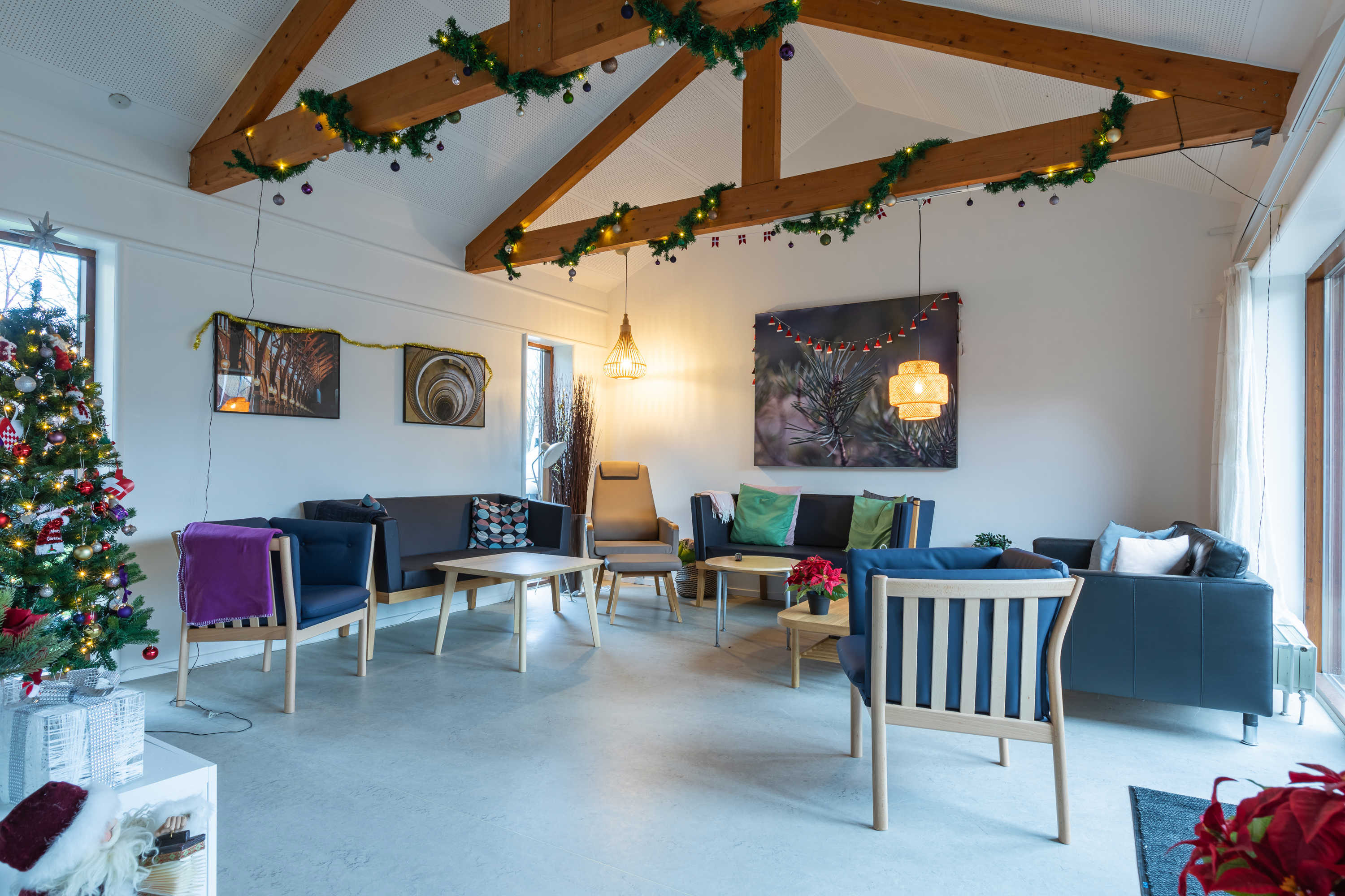 Julepynt i boligerne